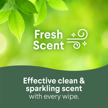 Clorox Disinfecting Cleaning Wipes - Fresh Scent, Bleach-Free, 75 Count for Effective Cleaning