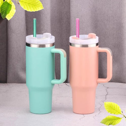 Dakoufish Replacement Straws for Stanley | Owala | Simple Modern Tumblers - 10 Pack, 12 Inch, BPA Free, Dishwasher Safe (Mixed Colors)