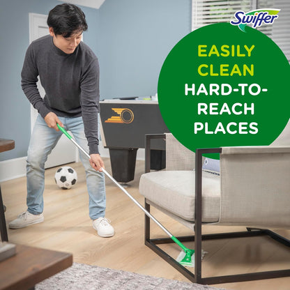 Swiffer Sweep + Mop Dry Pads Refill - Heavy Duty Floor Cleaner for Dirt & Dust | 40ct Gain Scent