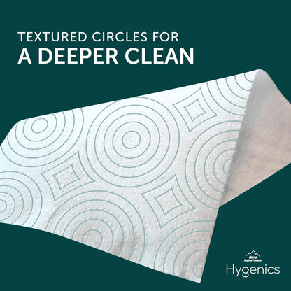Sierra Hygenics Max 2-Ply Paper Towels - 160 Sheets Per Roll, 12 Rolls | Equivalent to 40 Regular Rolls