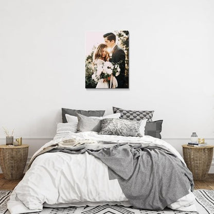 Custom Canvas Prints - Personalized Framed Wall Art for Family & Pets | 8x10in Photo Gifts
