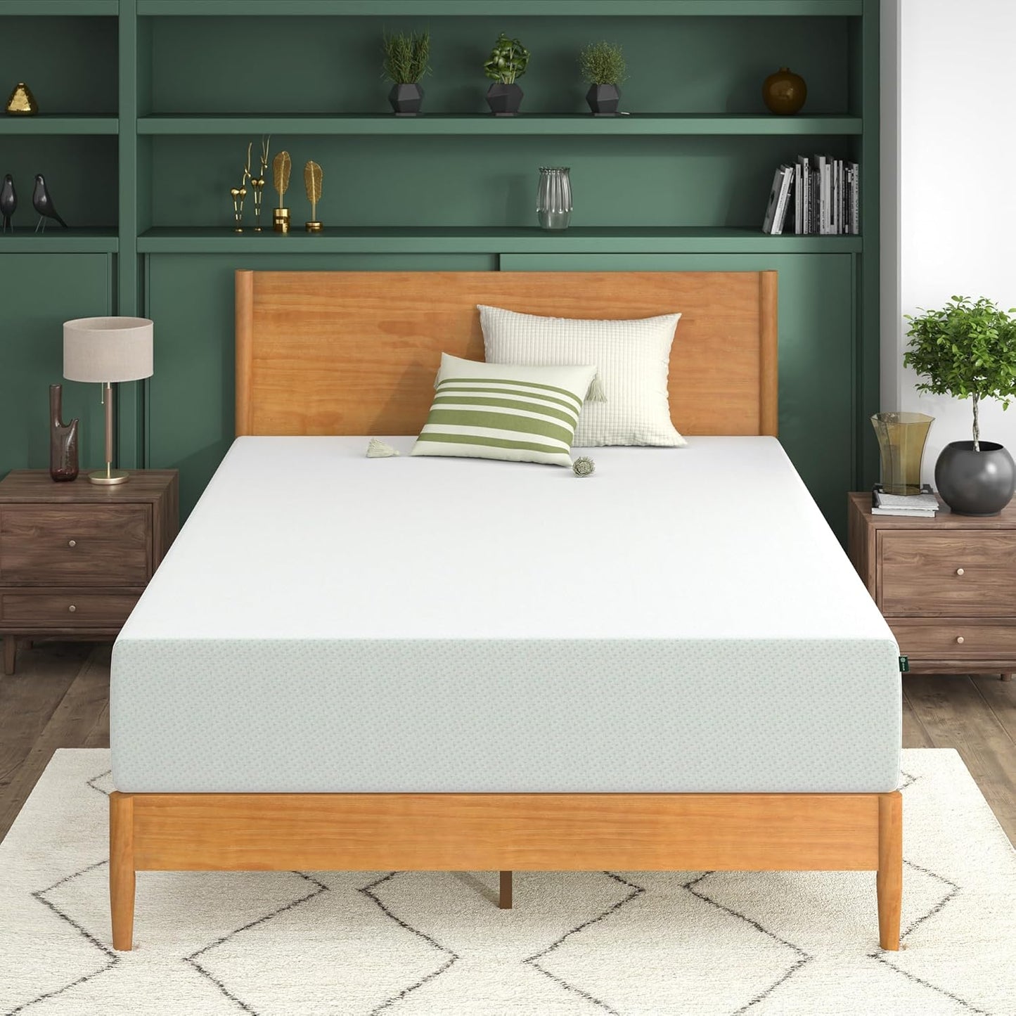 ZINUS Memory Foam Mattress - 12 Inch Green Tea Infused Comfort | California King Size