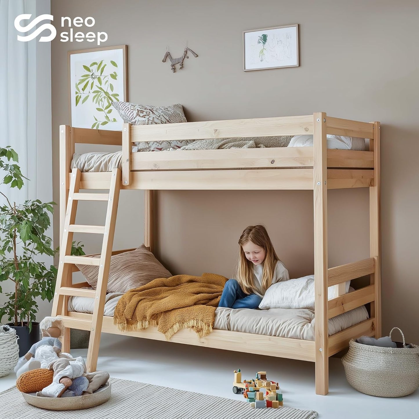 Neo Sleep Twin XL Cooling Memory Mattress - Pressure Relief & Comfort | Medium Firm, CertiPUR-US Certified, 6 Inch