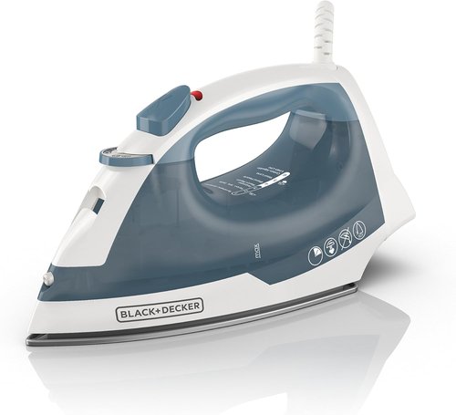 BLACK+DECKER Compact Steam Iron & Professional Steam Iron Bundle - Easy to Use & Efficient