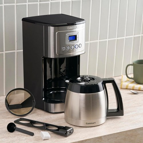 Cuisinart 12-Cup Coffee Maker - Programmable Thermal Carafe with Brew Strength Control | Stainless Steel DCC-3400NAS