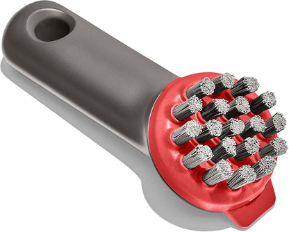 OXO Heavy Duty Outdoor Brush - Durable Design with Protective Cover for Efficient Cleaning