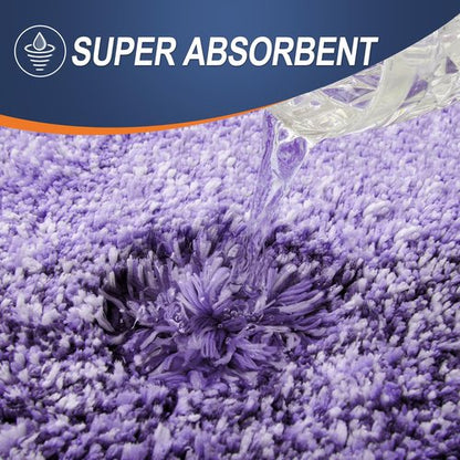 OLANLY Bathroom Runner Rugs 54x24, Extra Soft Absorbent Microfiber Bath Rugs, Rubber Backing, Quick Dry, Machine Washable Bath Mats for Bathroom Floor, Tub and Shower, Home Decor Accessories, Violet