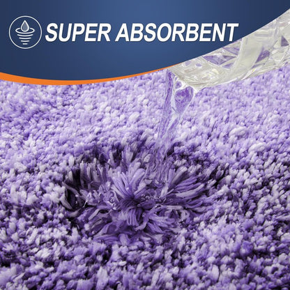 OLANLY Bathroom Runner Rugs Mat 59x20, Extra Soft Absorbent Microfiber Bath Rugs, Rubber Backing, Quick Dry, Washable Long Bath Mats for Bathroom Floor, Tub and Shower, Home Decor Accessories, Violet