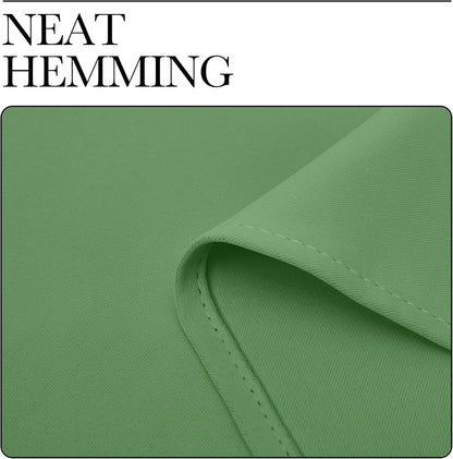 NICETOWN Blackout Curtains - Forest Green Thermal Insulated Drapes | 68" Length, 2 Panels, 55" Wide