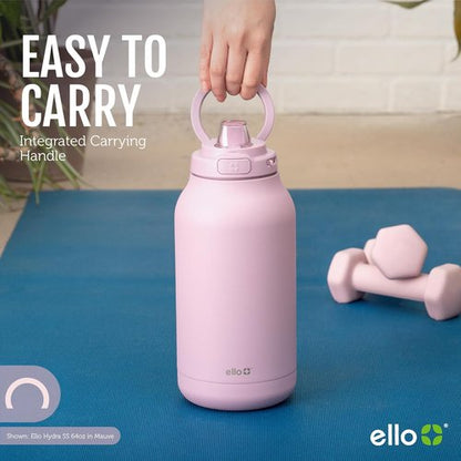 Ello Hydra 64oz Vacuum Insulated Stainless Steel Jug - Durable & Locking Design