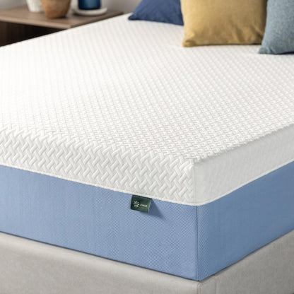 Zinus 10 Inch King Cooling Essential Memory Foam Mattress [NewVersion], Fiberglass Free, Medium Feel, Breathable Cooling Layers, Certified Safe Materials