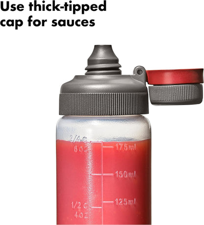 OXO Squeeze Bottle Set - Outdoor Leakproof Design for Easy Hydration | 3-Pack