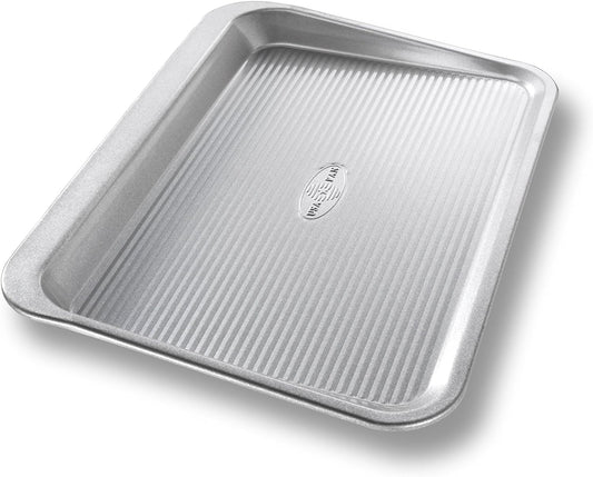 USA Pan Bakeware Nonstick Cookie Sheet - Small Size for Perfect Baking Results