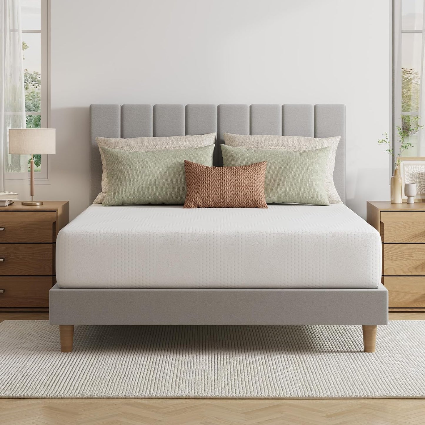 Novilla Queen Mattress - 10 Inch Gel Memory Foam for Comfort & Cooling Sleep | CertiPUR-US Certified