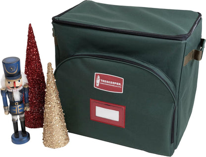 TreeKeeper Nutcracker Storage Box - 18-Inch Collectibles Organizer for Holiday Decor