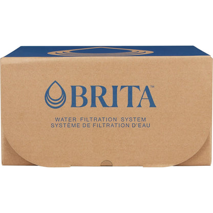 Brita Large Water Filter Pitcher - 10-Cup Capacity, BPA-Free, Includes 1 Standard Filter | Bright White