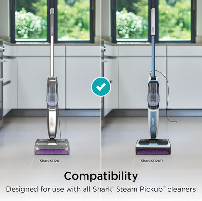 Shark Steam Pickup Brushroll Bundle - 2 Pack Compatible with SD201 3-in-1 Steam Mop
