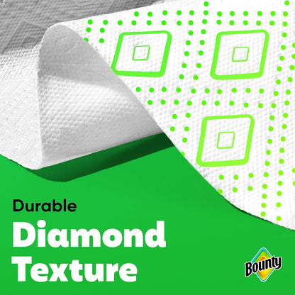 Bounty Select-A-Size Paper Towels - White Mega Rolls for Superior Absorbency | 2 Rolls = 8 Regular Rolls