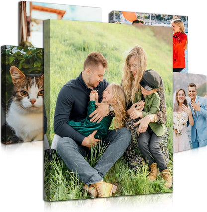 Xrlsg Canvas Prints - Custom Personalized Wall Art with Photos | Framed 8" x 10" Portrait Decor