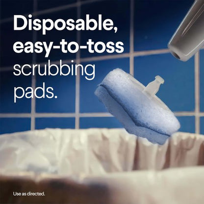 Clorox ToiletWand Disposable Toilet Cleaning System, Spring Cleaning Essential, ToiletWand, Storage Caddy, and 16 Disinfecting ToiletWand Scrubbing Pad Refills