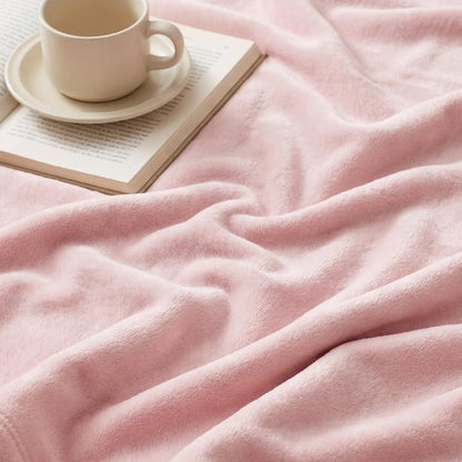 Bedsure GentleSoft Fleece Bed Blankets Full Size Pink - Soft Lightweight Plush Fuzzy Cozy Luxury Blanket Microfiber, 84x90 inches