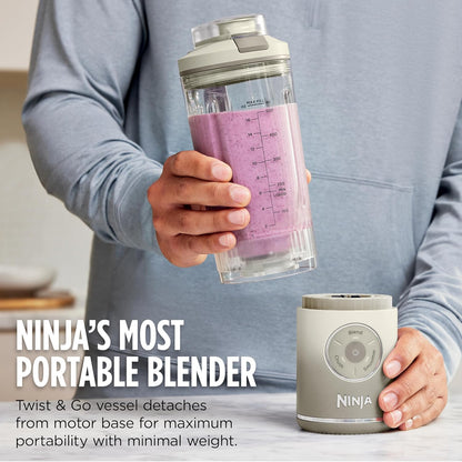 Ninja Blast Max Portable Blender - Cordless 22 oz Smoothie Maker with 3 Programs | Dishwasher Safe & Leakproof