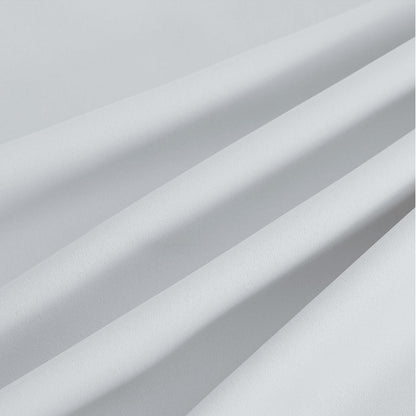 NICETOWN Room Darkening Curtains - Greyish White Drapery Panels, 52"W x 90"L for Optimal Light Control