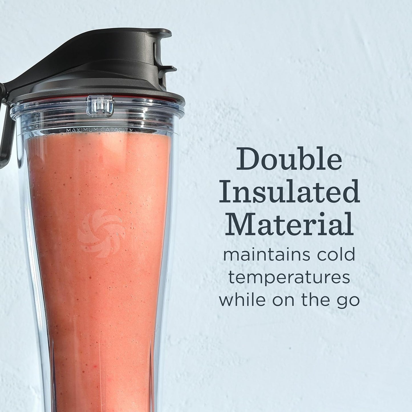 Vitamix Personal Cup Adapter - BPA-Free Blender Cups with Stainless Steel Blades | Includes 2 Lids, 20-Ounce Size
