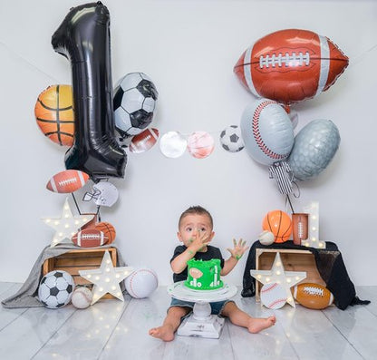 Black Number 3 Balloon - 40 Inch 3rd Birthday Celebration Decor for Kids & Adults | Perfect for Parties