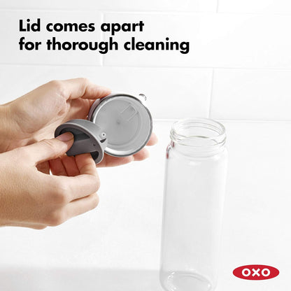 OXO Good Grips 12 Oz Precision Pour Glass Oil Dispenser - Effortless Pouring & Control