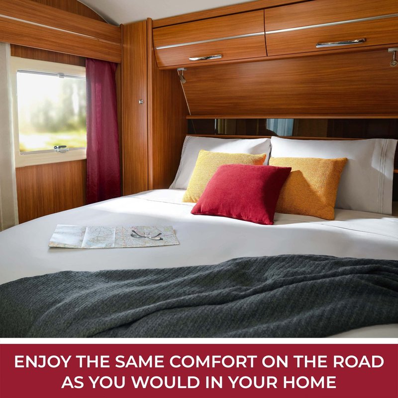 Mellanni RV Short Queen Sheets - 4 PC Iconic Collection Bedding - Hotel Luxury, Extra Soft, Cooling Bed Sheets - Deep Pocket up to 10 inch (RV/Short Queen, Terracotta)