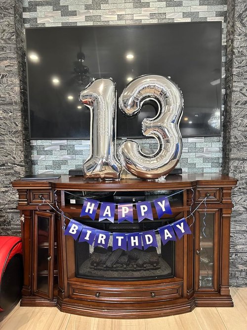 40 Inch Silver Number 4 Balloon by [Brand Name] - Perfect for Birthdays, Graduations & Weddings