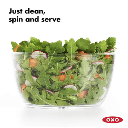 OXO Good Grips Salad Spinner - Efficient Herb & Lettuce Washer | Pack of 12 for Easy Meal Prep