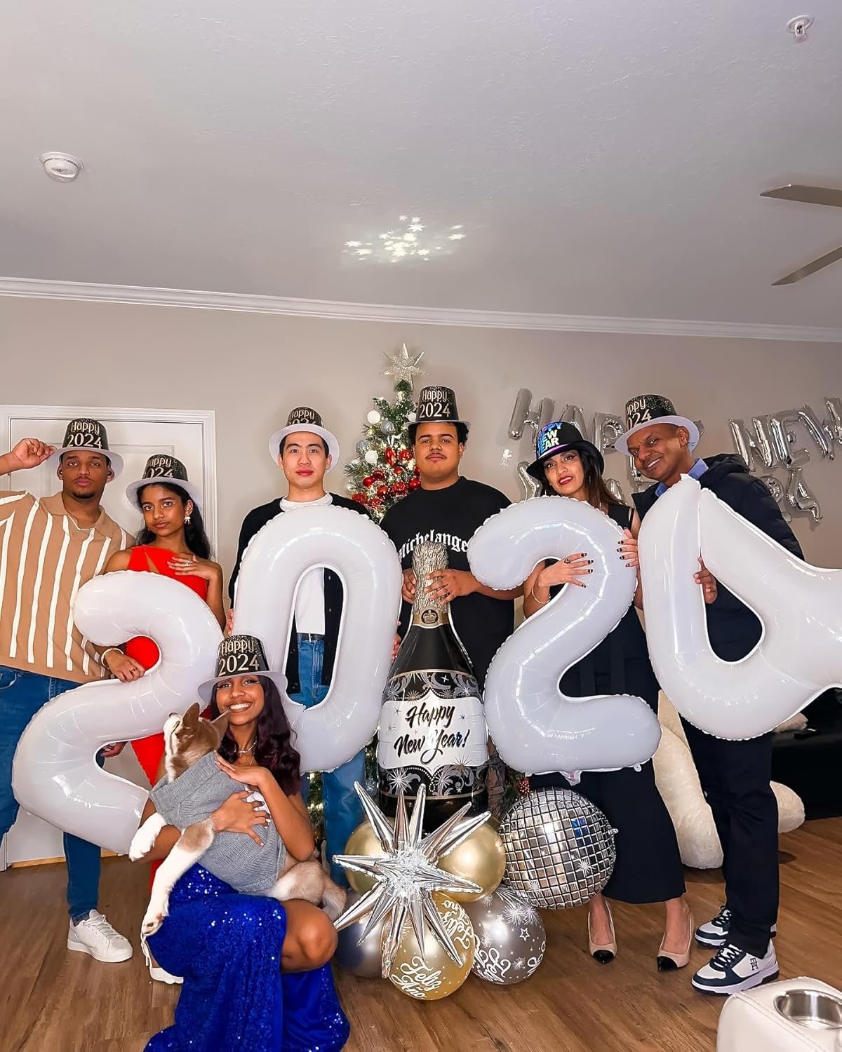 Translucent White Number 40 Balloon - 40 Inch Birthday Decoration for 40th Party Supplies