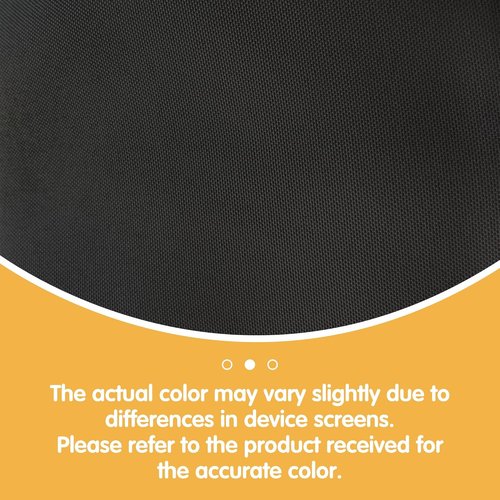 BRILLMAX 90-Inch Black Round Tablecloths - 10 Pack, Water & Stain Resistant, Perfect for Weddings & Events