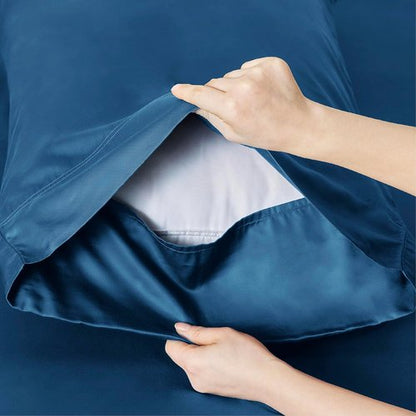 Bedsure Cooling Bed Sheets - Rayon from Bamboo, Breathable & Soft | Full Size, Deep Pocket Up to 16 Inches, Teal