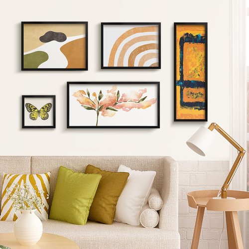 LaVie Home 11x14 Picture Frame 2 pack, Display Pictures 11 x 14 Poster Frame, 11x14 Black Photo Frame with HD Plexiglass, Display Frame for Vertical or Horizontal, Classic Collection