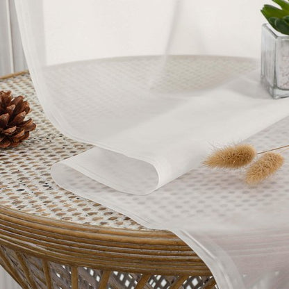 OWENIE Sheer Ivory Curtains 84 Inch Length 2 Panels Set for Living Room Bedroom, Rod Pocket Voile Sheer Panel Drapes, Ivory, 2pcs, Each 42" W x 48" L