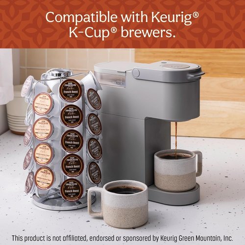 Don Francisco's Hawaiian Hazelnut Coffee Pods - 24 Count Medium Roast | Compatible with Keurig Brewers