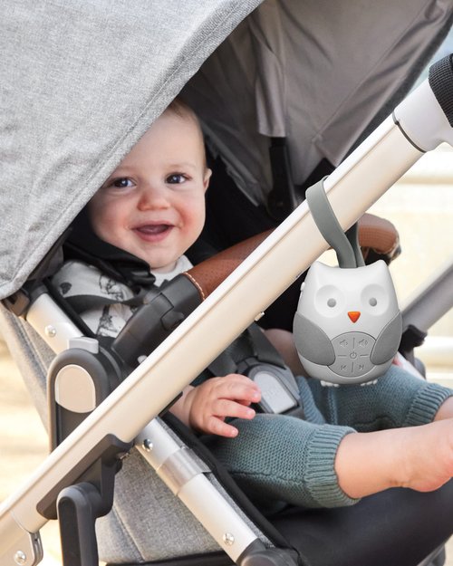 Skip Hop Portable Baby Sound Machine, Stroll & Go, Owl