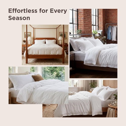 Bedsure Sage Green Duvet Cover | King Size 104x90 Inches - Extra Soft Prewashed Cotton-Like Polyester