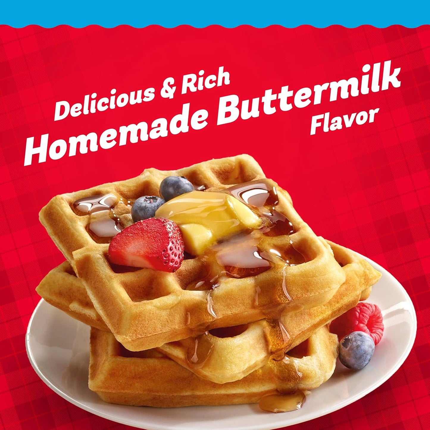Mrs. Butterworth's Buttermilk Pancake & Waffle Mix - Deliciously Fluffy, 32 oz