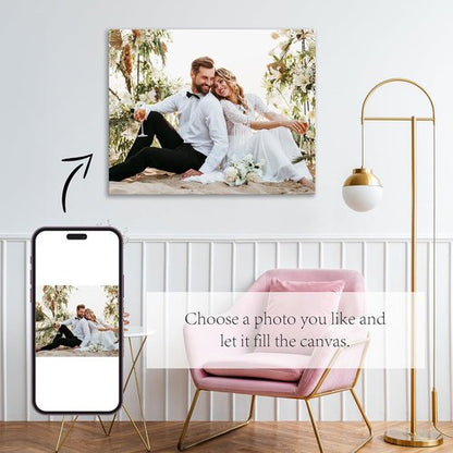 Cara Nonna Custom Canvas Prints - Personalized Photo Gifts | Framed 12x12 Wall Art for Home Decor