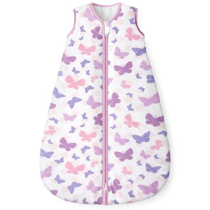 Yoofoss Baby Sleep Sack 0-6 Months, 1.5 Tog Baby Wearable Blanket with 2-Way Zipper, 100% Cotton Organic Fabric Winter Infant Sleeping Sack, Warm Soft Comfy