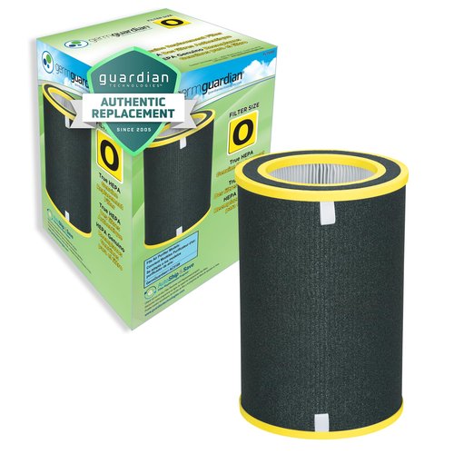 GermGuardian Filter O HEPA Pure Genuine Air Purifier Replacement Filter, Removes 99.97% of Pollutants, Wildfire Smoke, Odors, Mold Spores for Air Purifier AC3200, AC3250, AC5109, AP3250, FLT5100