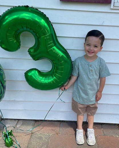 Number 50 Balloon by [Brand Name] - 40 Inch Dark Green Giant Foil Balloon for 50th Birthday Party Decorations
