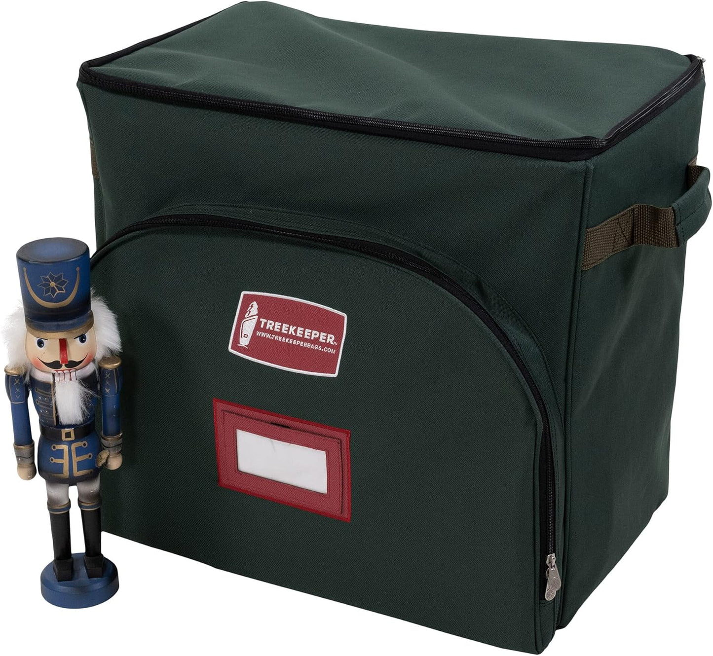 TreeKeeper Nutcracker Storage Box - 18-Inch Collectibles Organizer for Holiday Decor