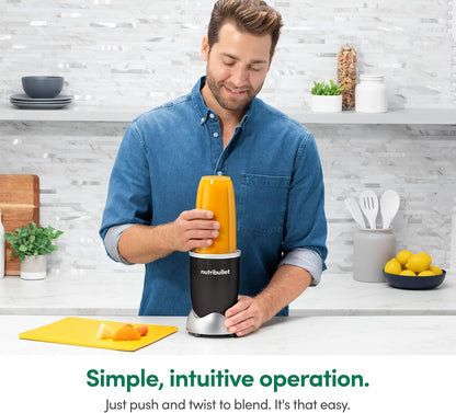 NutriBullet Pro 13-Piece Blender Set - Powerful 900W Motor in Sleek Onyx Black | Perfect for Smoothies