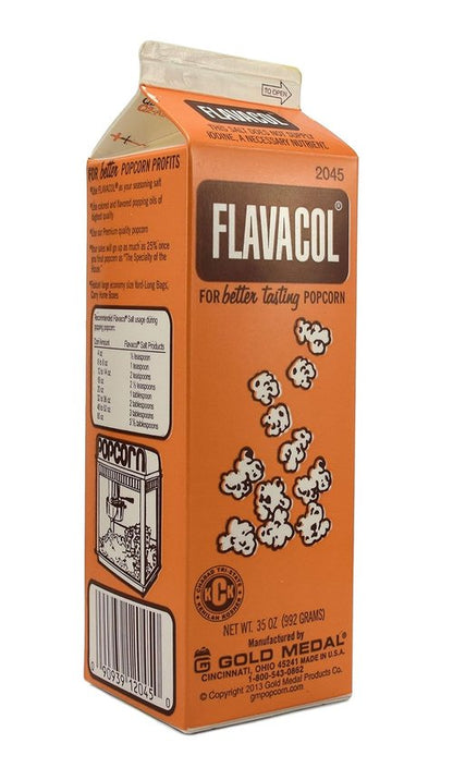 Gold Medal Flavacol Popcorn Salt - 35oz Seasoning for Perfectly Flavored Popcorn