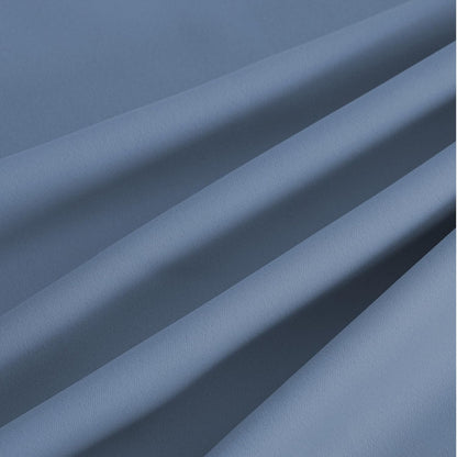 NICETOWN Energy Saving Stone Blue Drapes - Grommet Top Thermal Insulated Shades, 1 Pair, W52 x L95